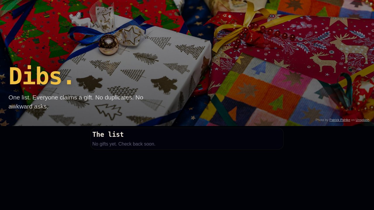 Group Gift Claimer app